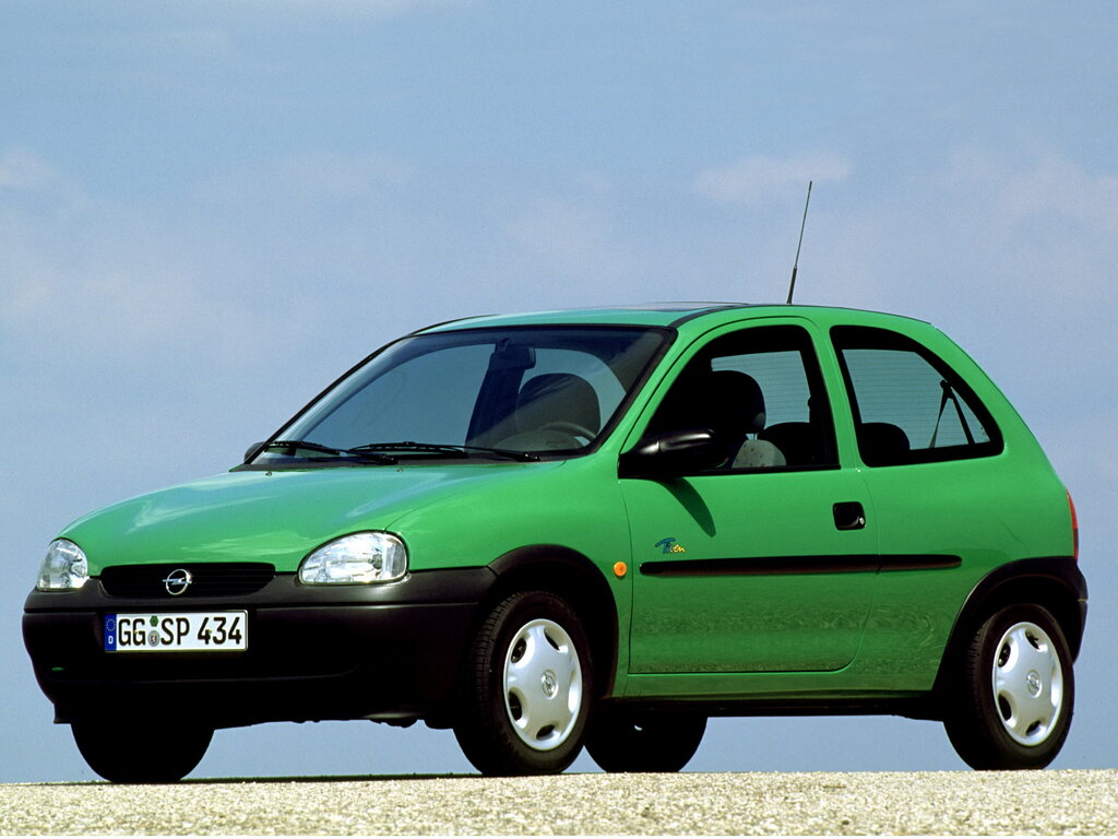 Opel Corsa (S93) 2 поколение, рестайлинг, хэтчбек 3 дв. (07.1997 - 09.2000)